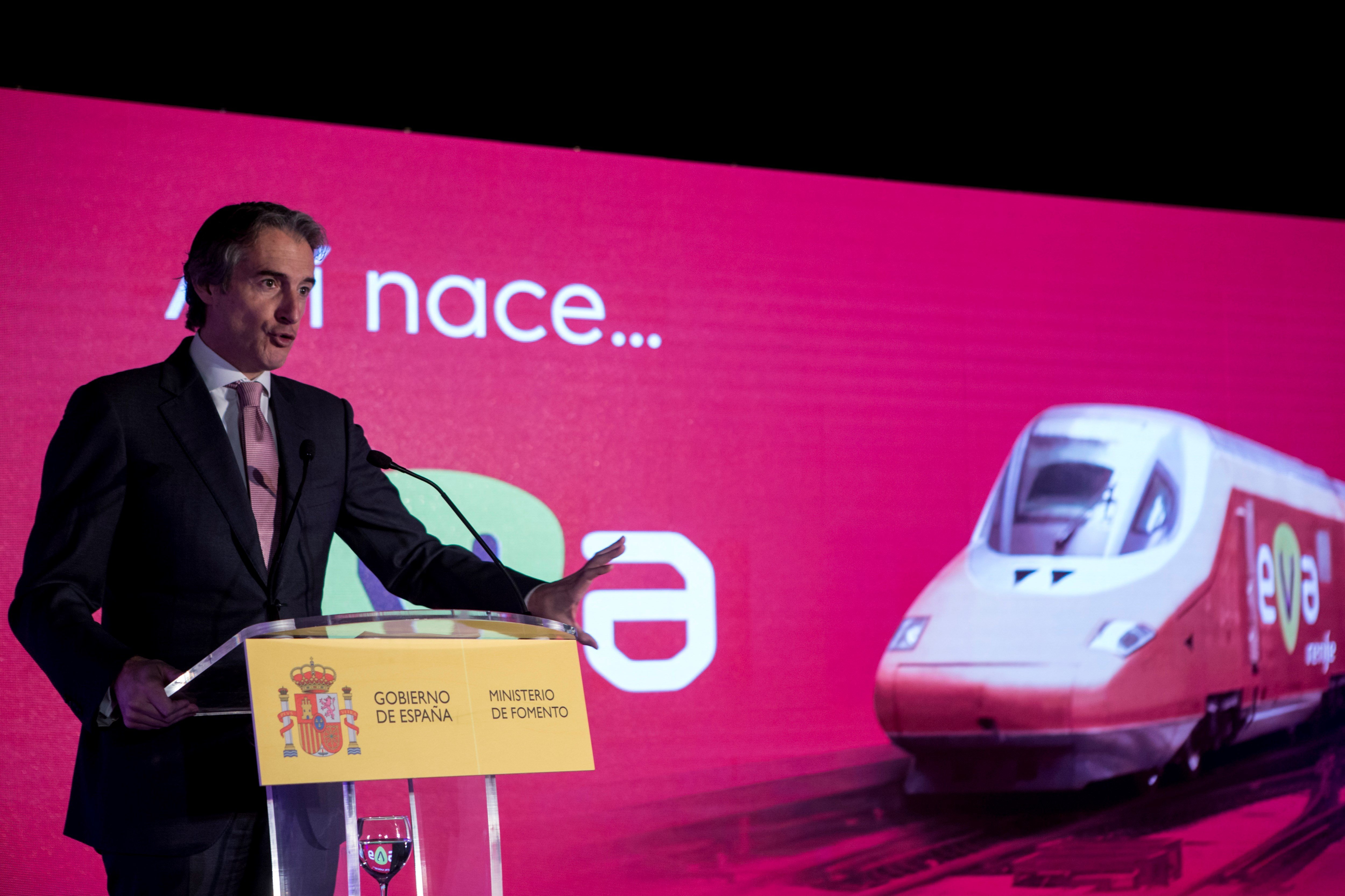 EVA, el nou AVE 'low cost' que s'estrena el 2019