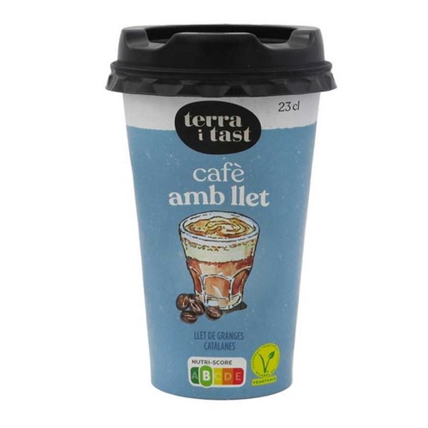 cafè amb llet terra i tast / BonpreuEsclat