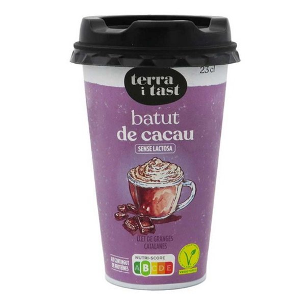 Batido de cacao tierra y cata/ BonpreuEsclat