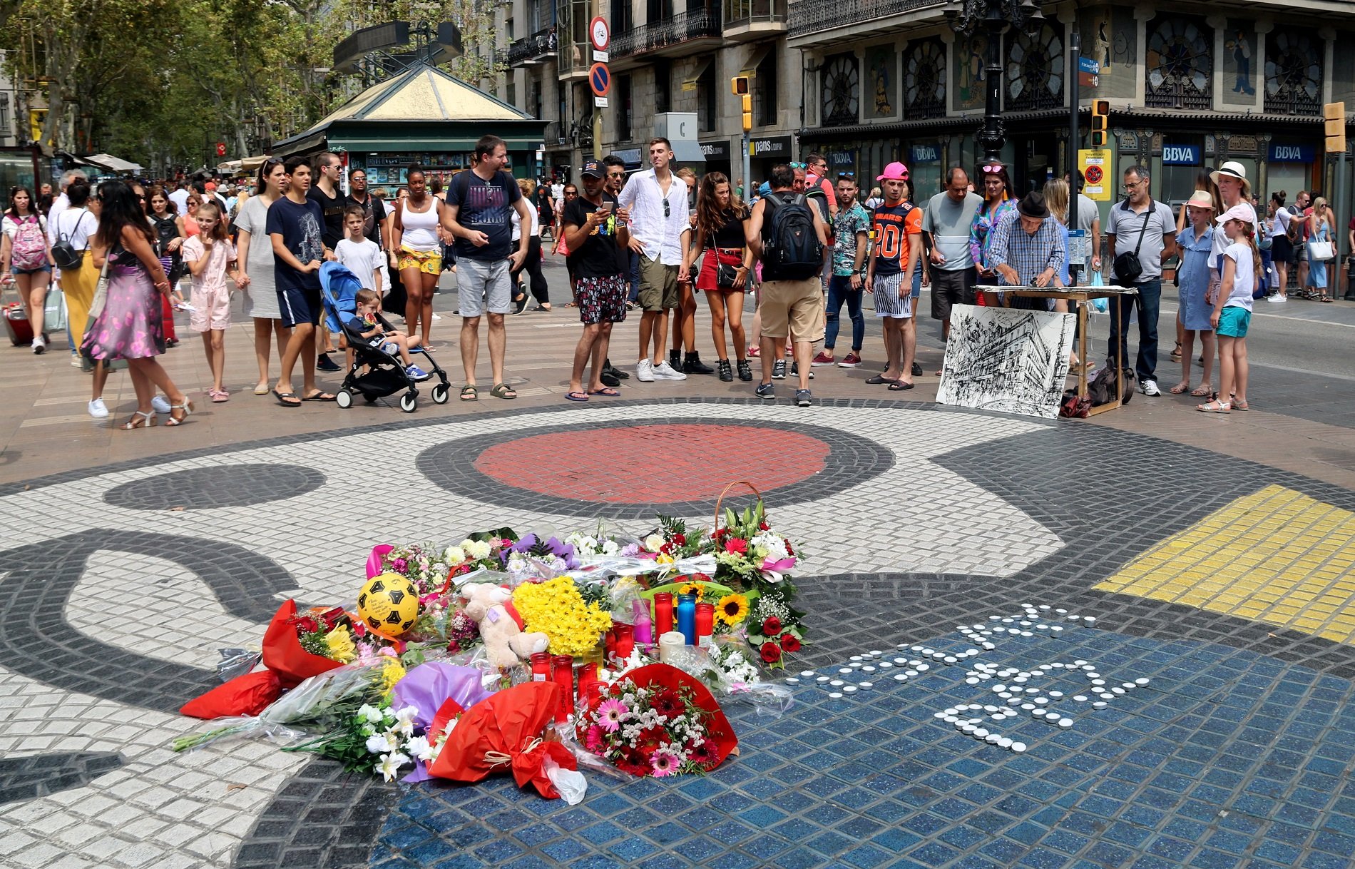 Barcelona commemorarà els 5 anys dels atemptats del 17-A amb un acte a la Rambla