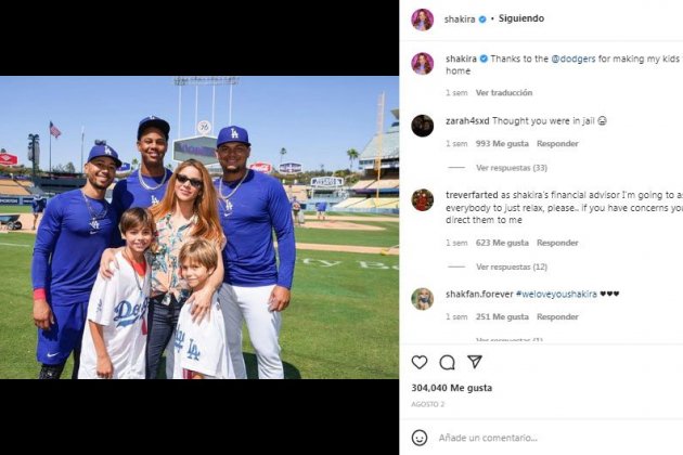 Shakira y sus hijos en Estados Unidos Shakira y sus hijos en Estados Unidos