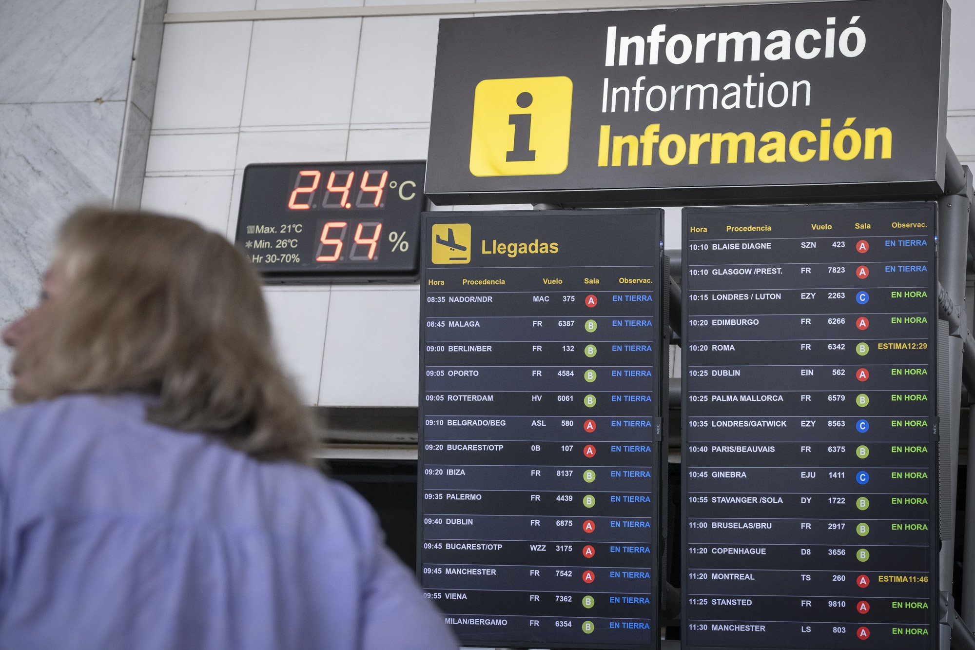 Aquests són els serveis mínims per a la vaga de vigilants de l'aeroport de Barcelona