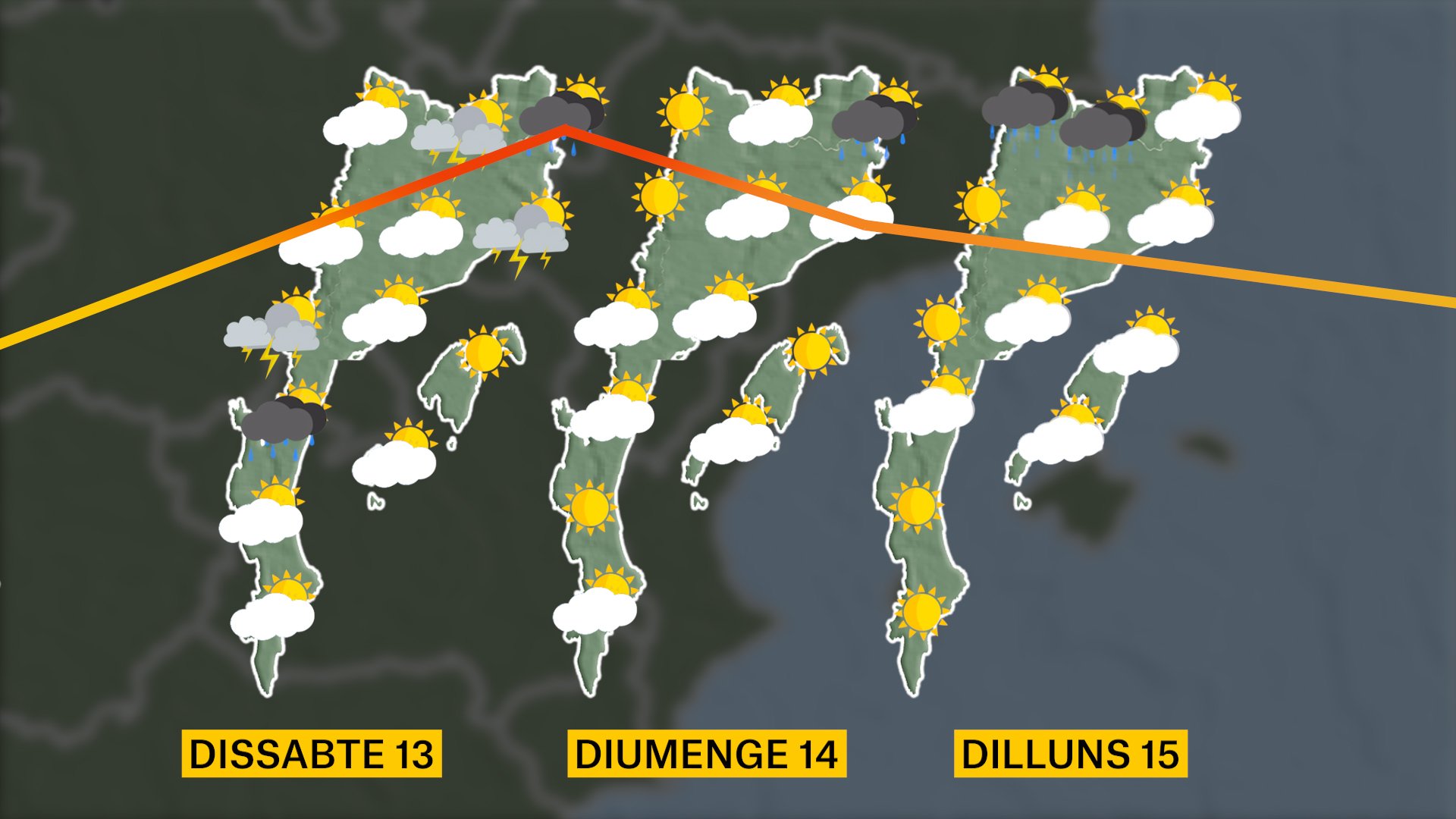 Previsión meteorológica para el fin de semana largo del 15 de agosto