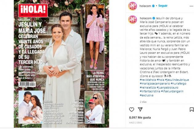 Portada de HOLA! Portada de HOLA!