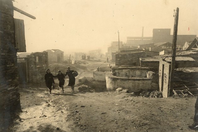 barracas|chabolas del Somorrostro archivo fotográfico Museo Marítim de Barcelona