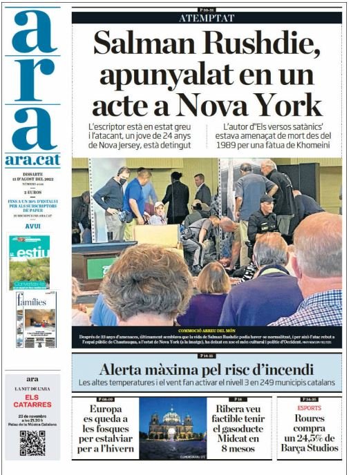 ara portada 13 agost ara portada 13 agost