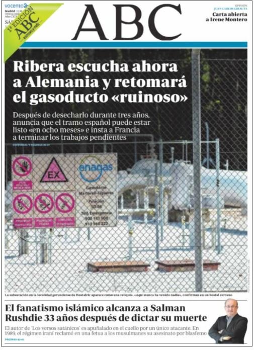 abc portada 13 agost abc portada 13 agost