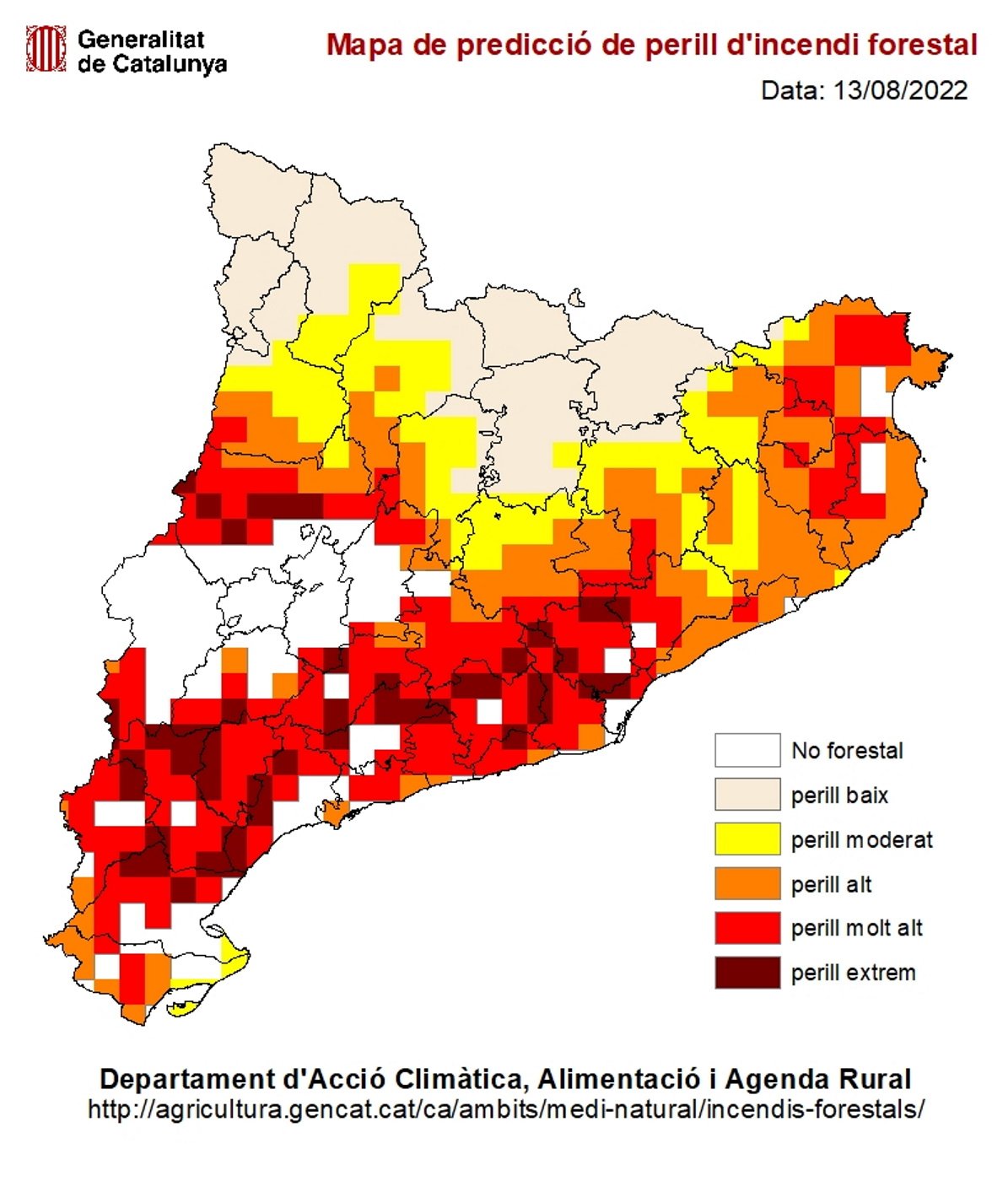 MapaPerillForestal