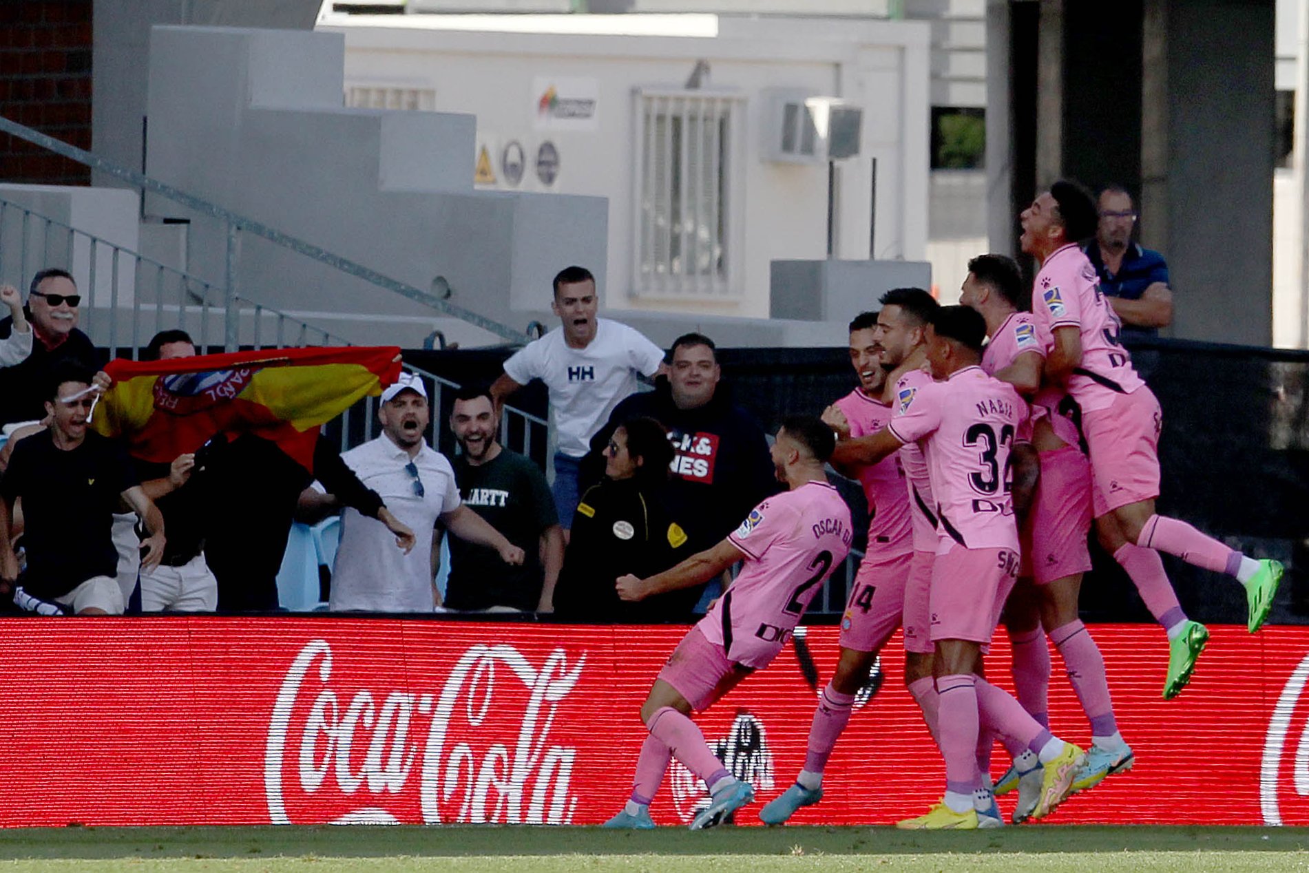 El Espanyol rescata un empate ante el Celta (2-2) en su debut en la Liga con remontada incluida
