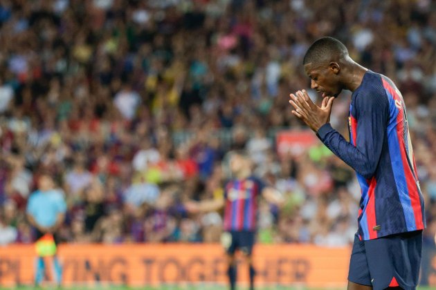 Ousmane Dembele lamenta Barça / Foto: EFE Ousmane Dembele lamenta Barça / Foto: EFE