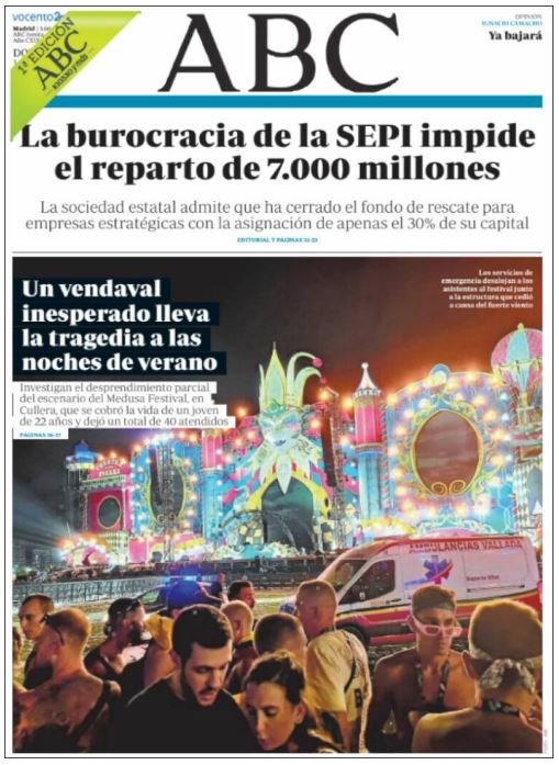 abc portada 14 agost abc portada 14 agost