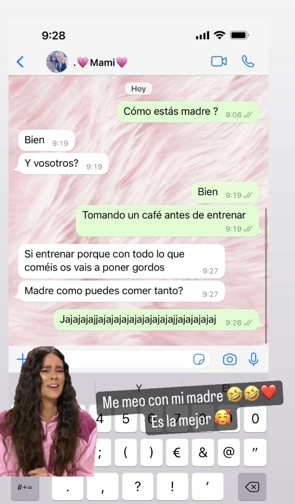 Captura whatsapp móvil Pedroche