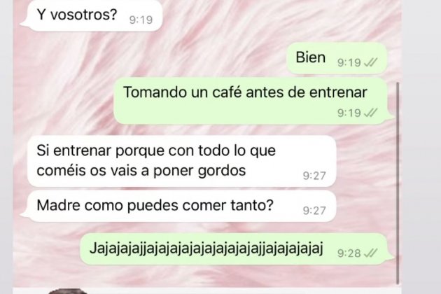 Captura whatsapp móvil Pedroche Captura whatsapp móvil Pedroche