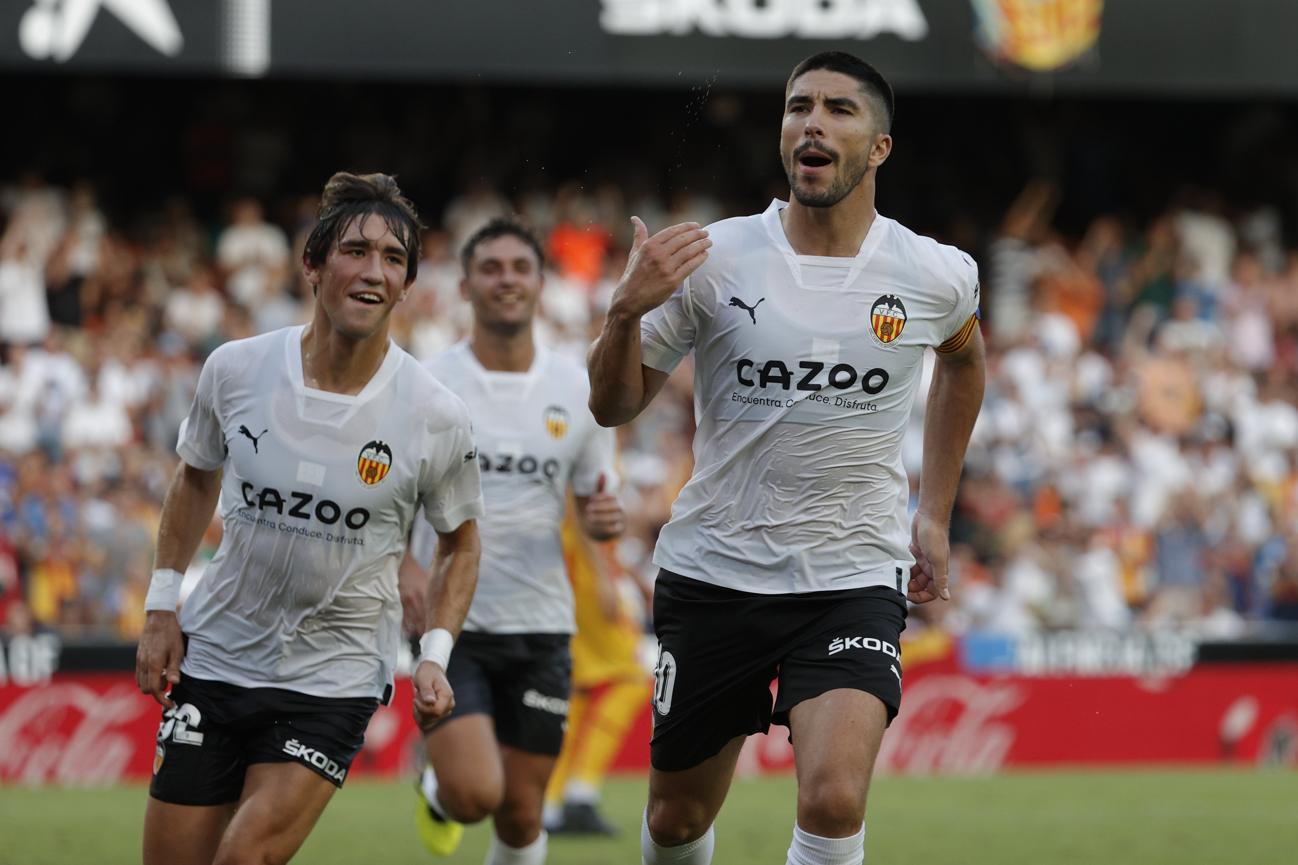 Un Girona gris se estrella con el Valencia (1-0) en su retorno a la Liga Santander