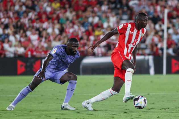 Antonio Rüdiger Umar Sadiq Almería Real Madrid / Foto: Europa Press