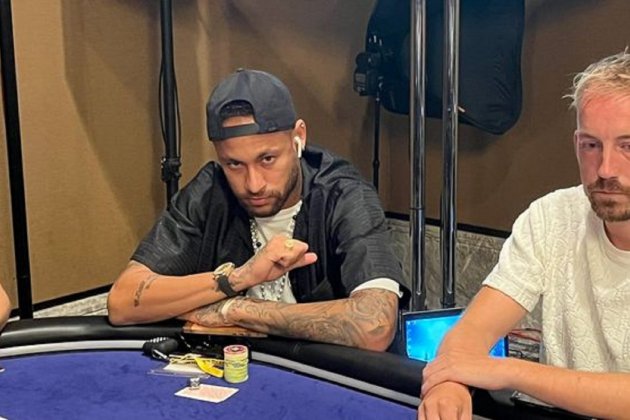 Neymar en el Casino   Twitter