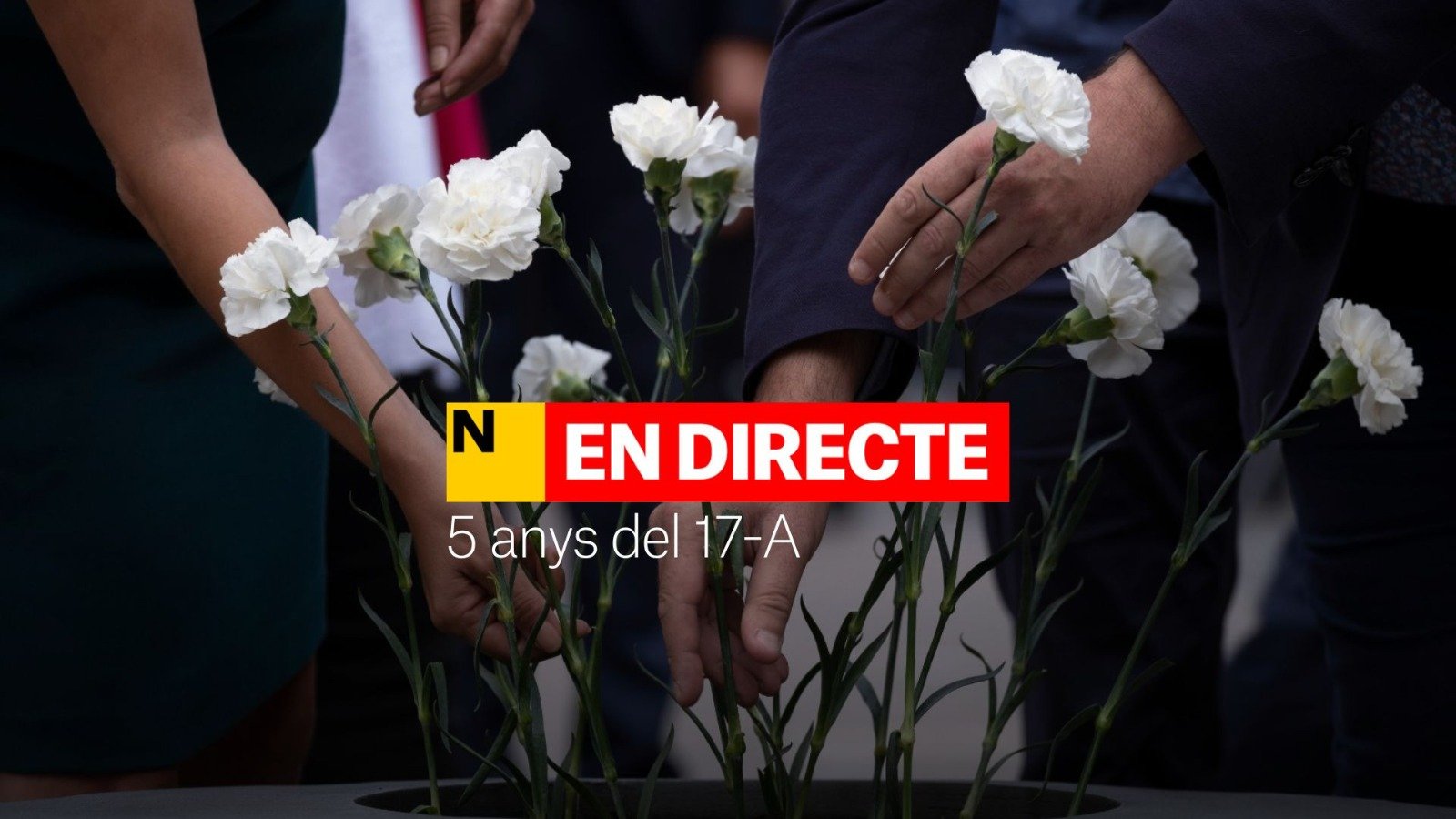 Barcelona conmemora los 5 años de los atentados del 17-A | DIRECTO