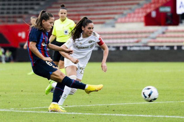 Claudia Pina Barca femenino Bayern / Foto: @FCBfemeni