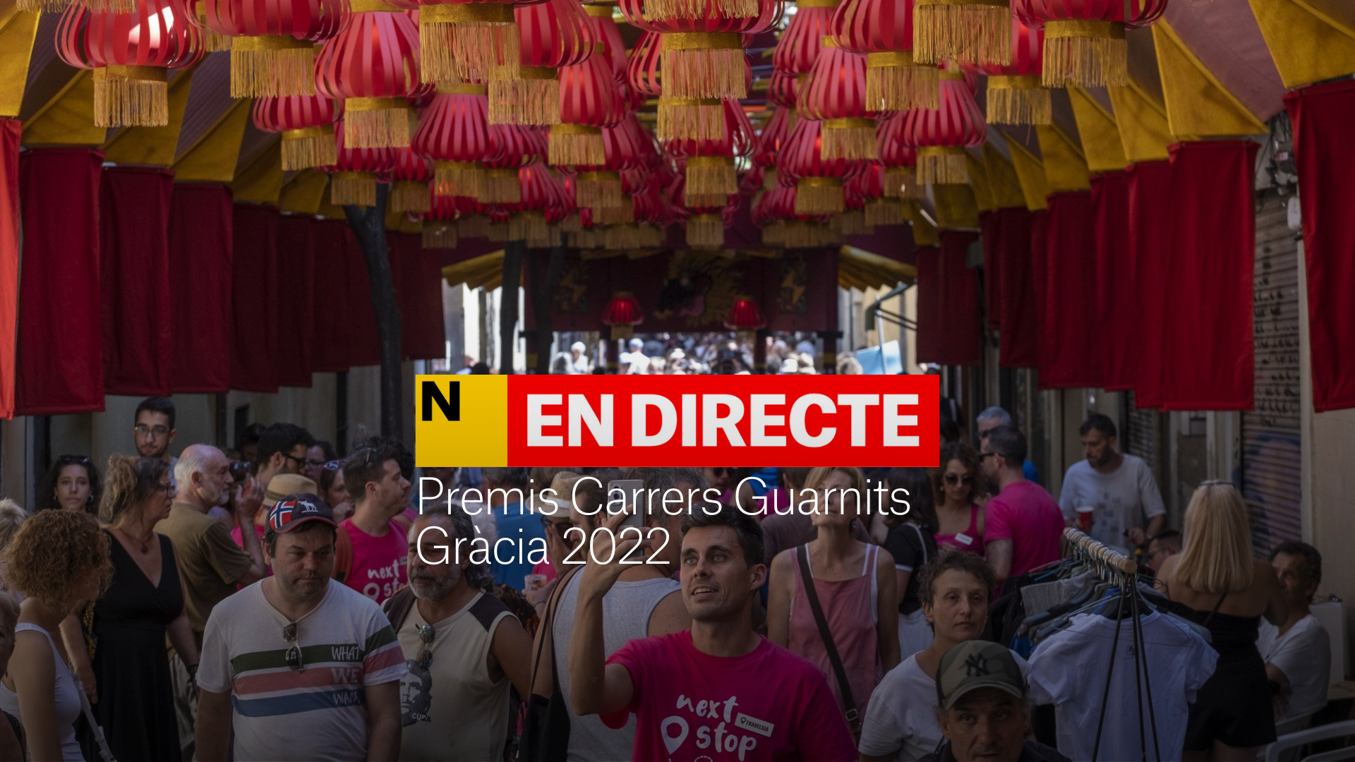 Premios de calles decoradas de las Fiestas de Gràcia 2022 | DIRECTO