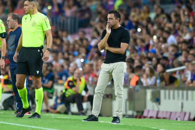 Xavi Hernandez Barça Pumas Gamper spotify Camp Nou / Foto: Europa Press