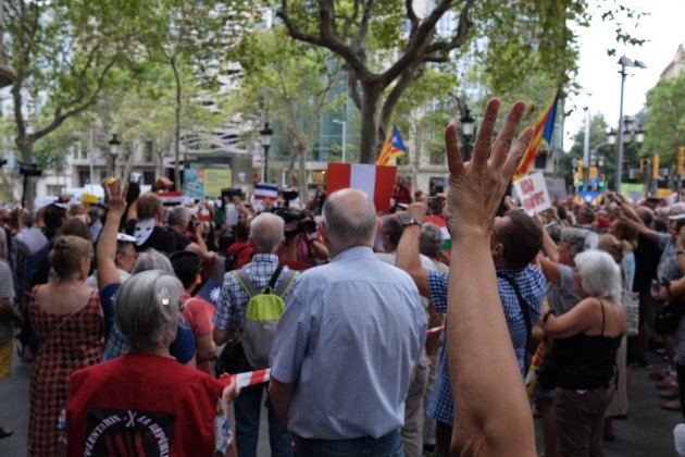 atentado barcelona 17.ª manifestación Carlos Baglietto