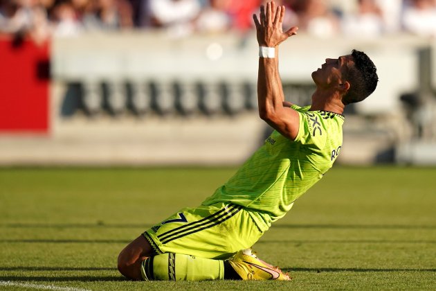 Cristiano Ronaldo lamento suelo United / Europa Press Cristiano Ronaldo lamento suelo United / Europa Press