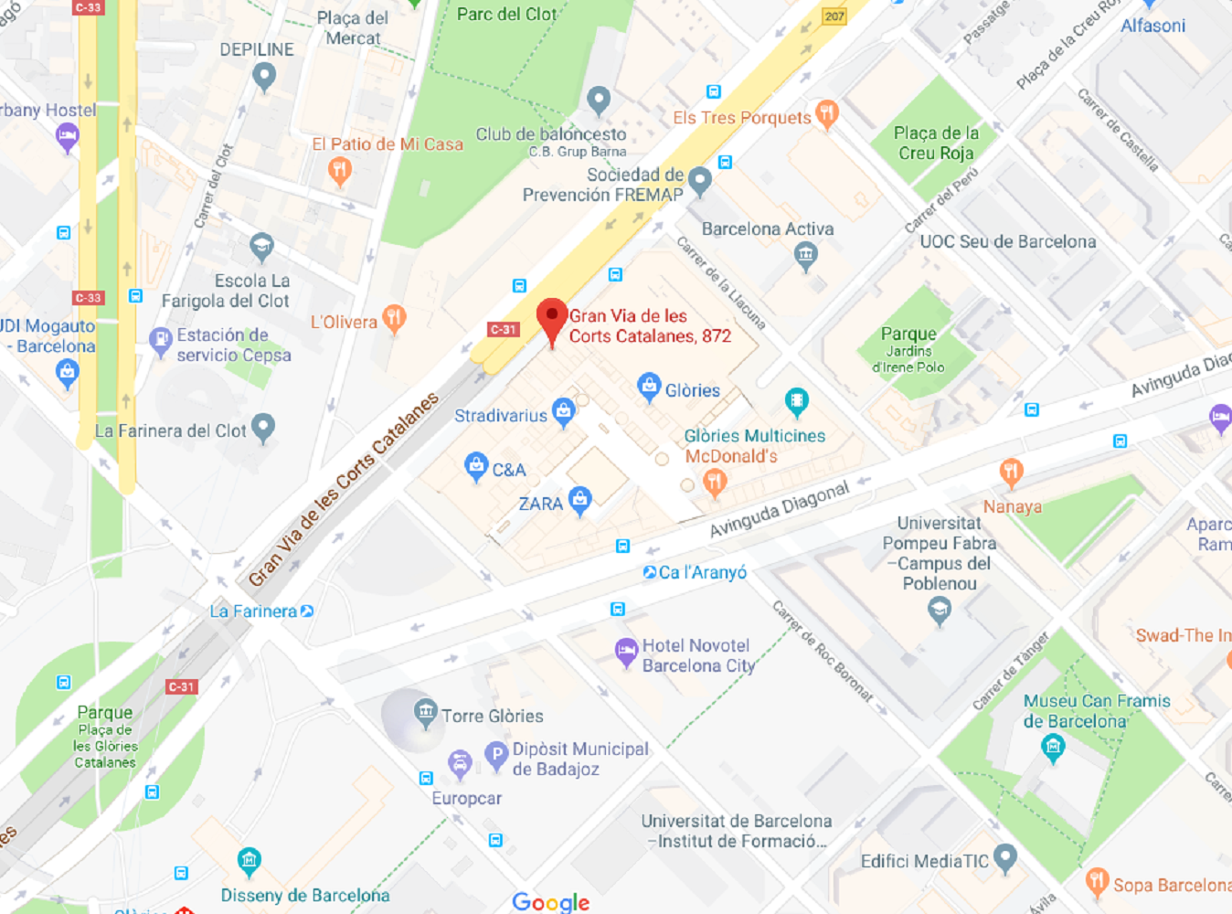 Dos morts en accidents de trànsit a Barcelona i a la Jonquera