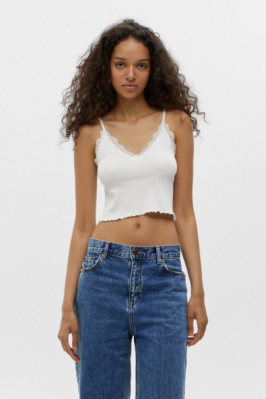 Crop top de Pull&Bear Crop top de Pull&Bear