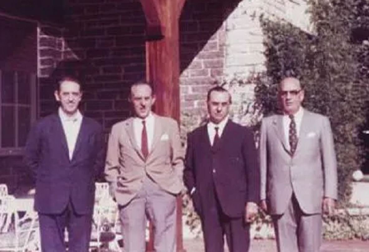 Els quatre germans Lipperheide en una foto familiar Arxiu