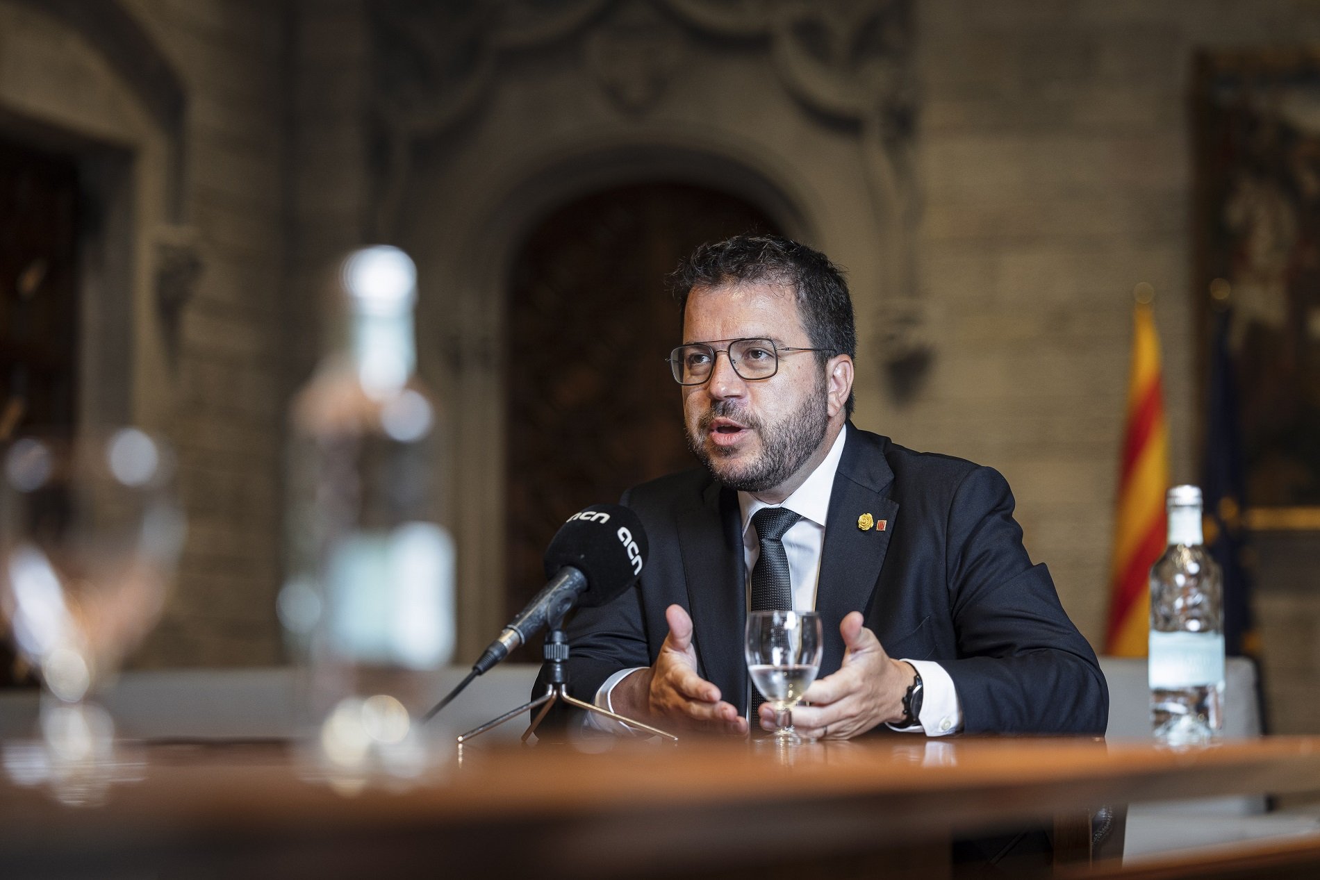 Aragonès to make a "broad proposal" for Catalan self-determination in September
