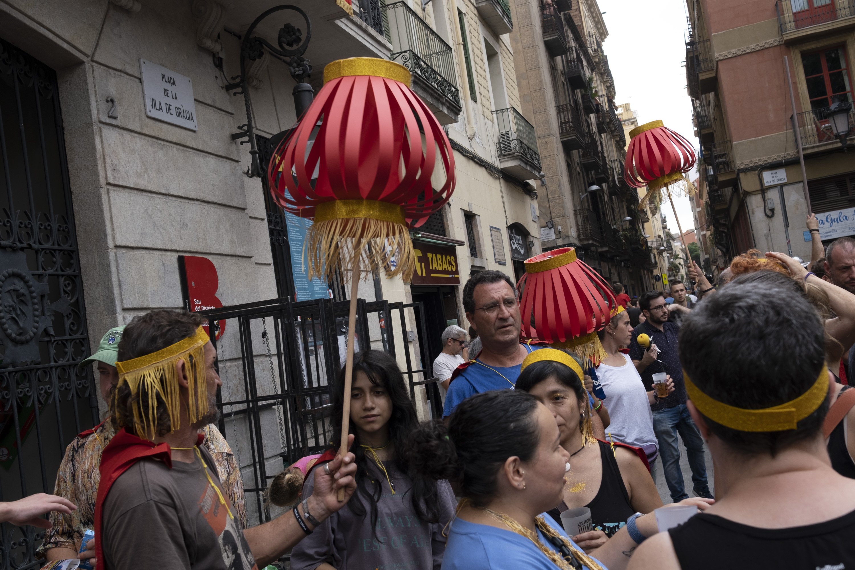 Estas son las calles cortadas por las Fiestas de Gracia 2023