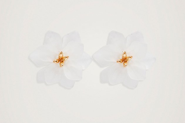 Pendientes con flor Pendientes con flor