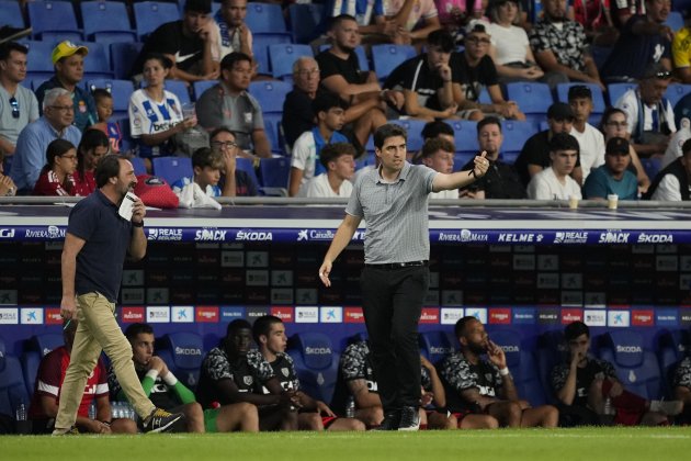 Iraola Espanyol Rayo / Foto: EFE