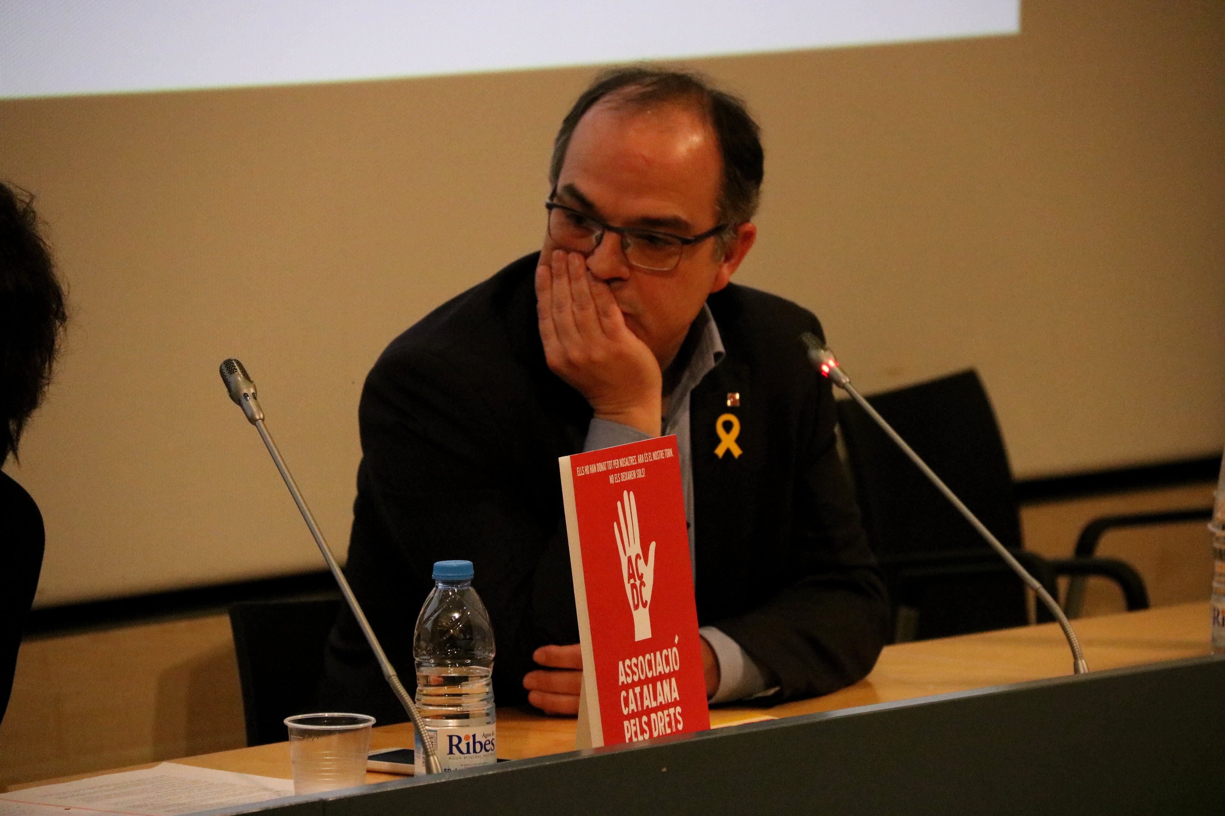 Turull: "Una sociedad con miedo está acabada"