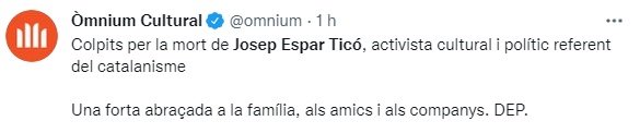 TUIT Omnium Josep Espar TUIT Omnium Josep Espar