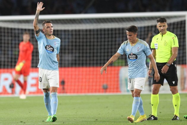 Iago Aspas celebracion gol Real Madrid Celta / Foto: EFE