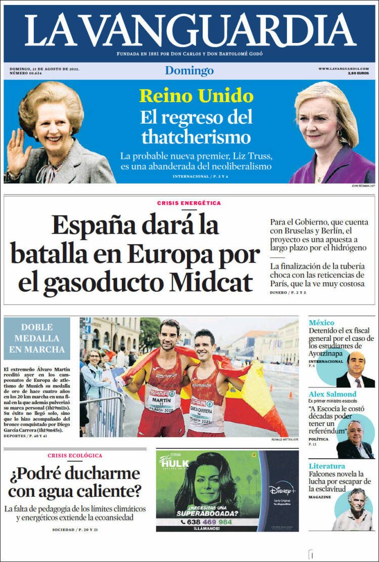 portada la vanguardia 21 08jpg portada la vanguardia 21 08jpg