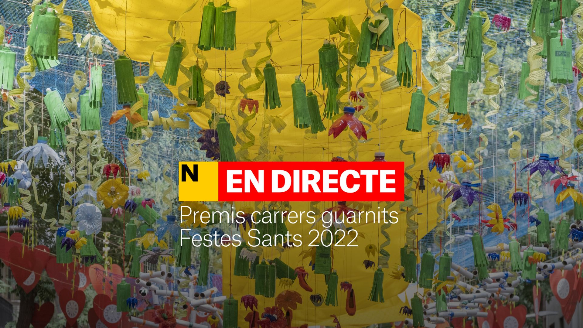 Premis de carrers guarnits de les Festes de Sants 2022 - Guanyador: Alcolea de Baix | DIRECTE