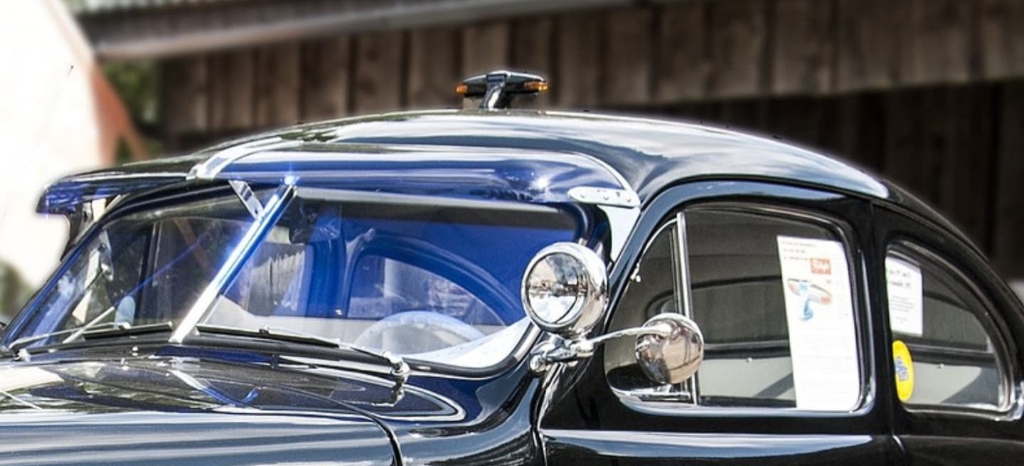 Este intermitente de Volvo está en un museo