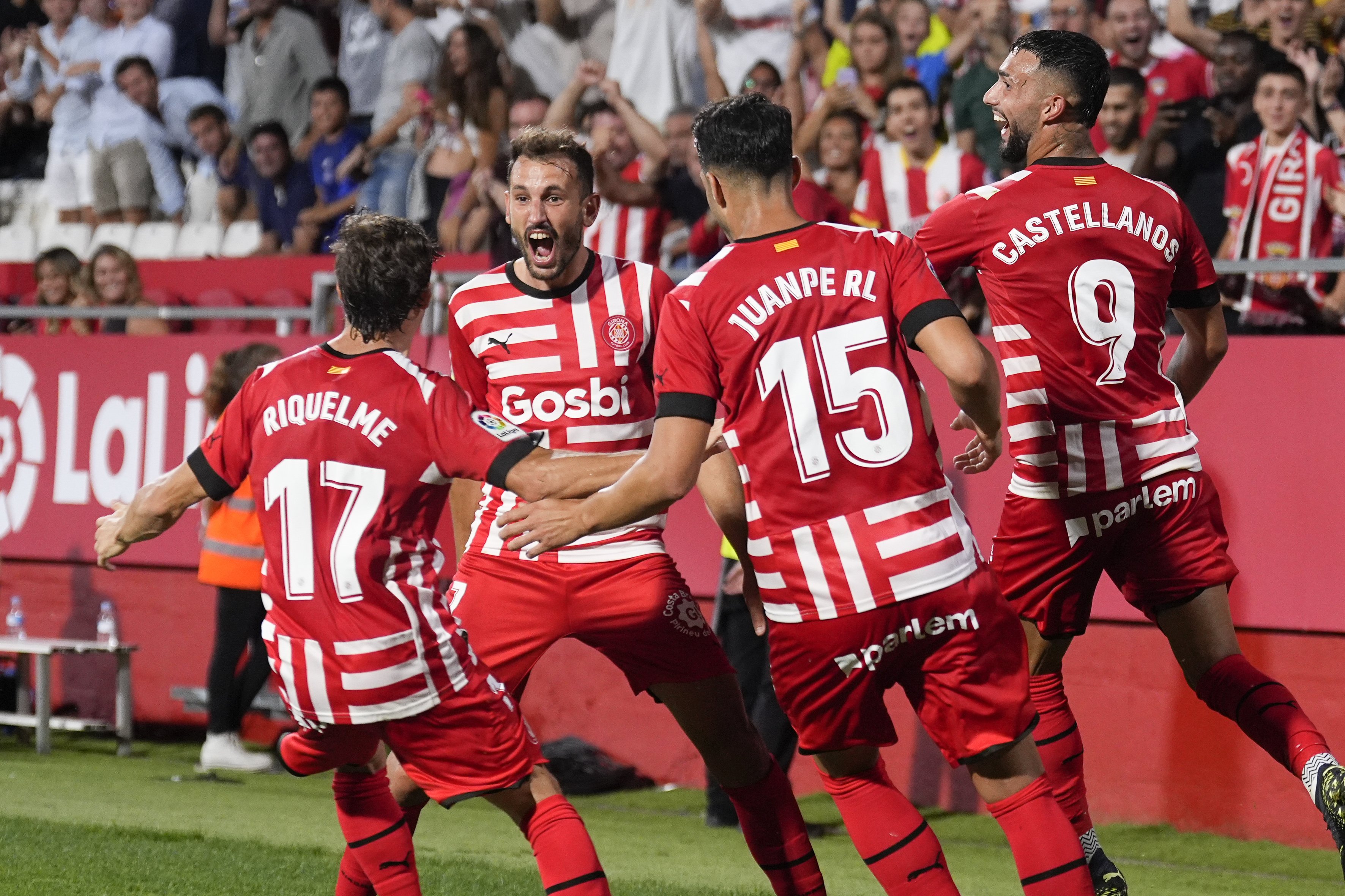 El Girona se luce contra el Getafe en un retorno glorioso en Montilivi (3-1)