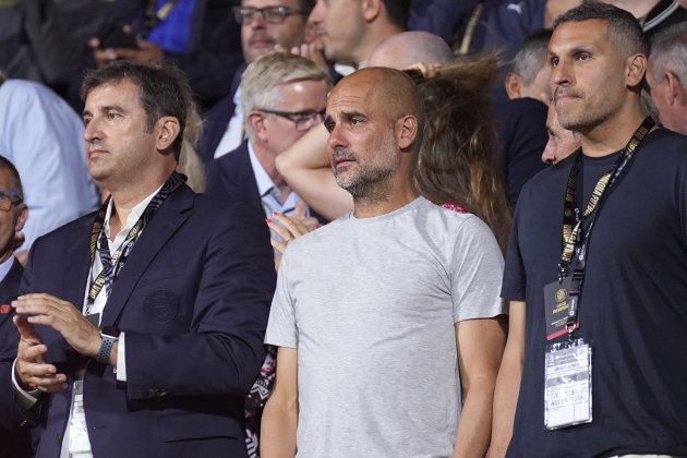 Pep Guardiola en Girona EFE