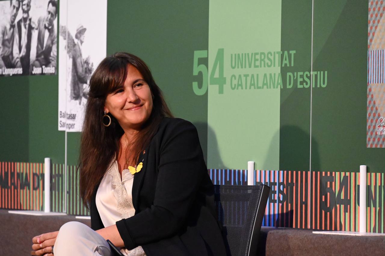 Laura Borràs criticizes those who suspended her from speaker role in Prada speech