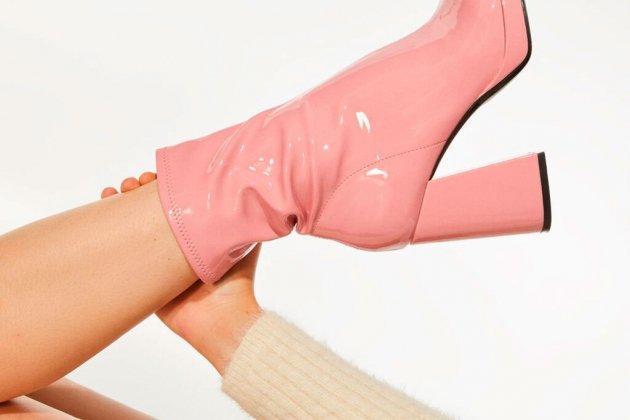 Botins taló mini plataforma ajustats