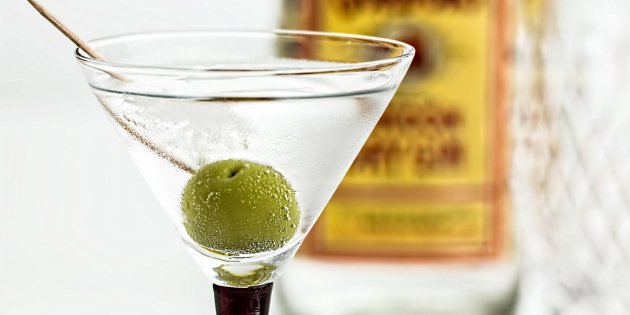 dry martini pixabay