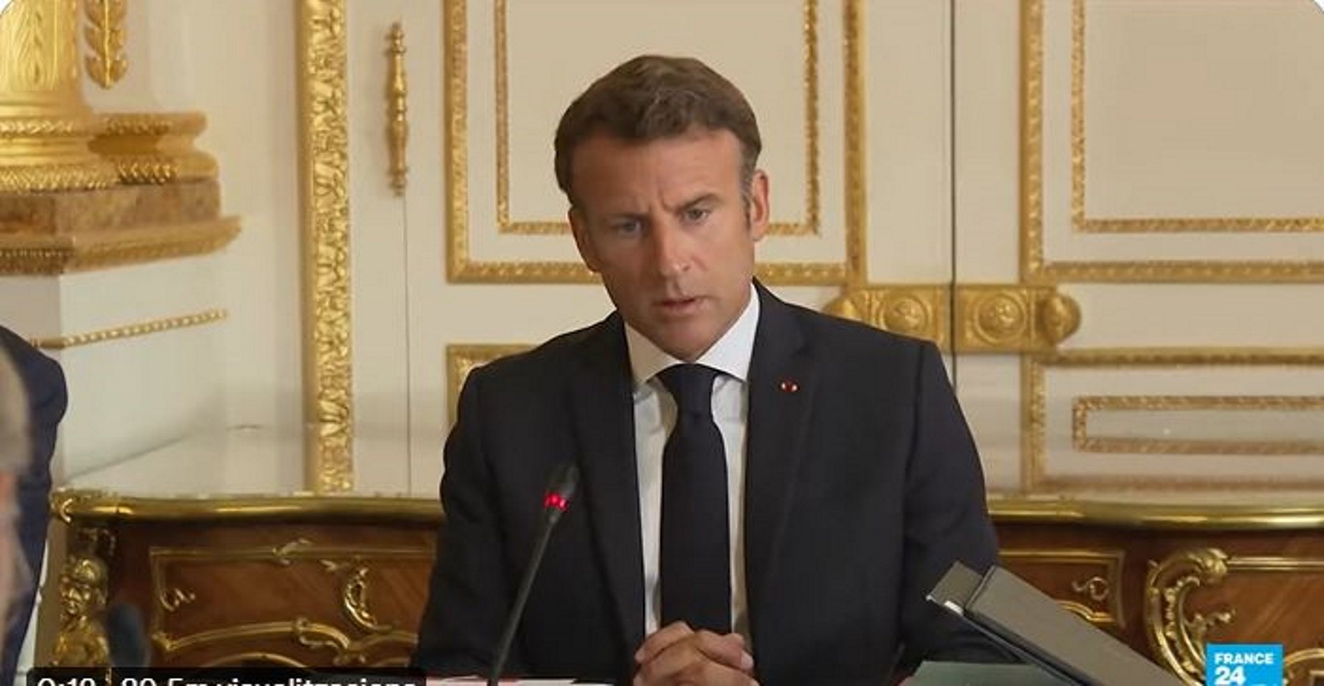 Missatge greu de Macron: "És el final de l'abundància i de les evidències compartides"