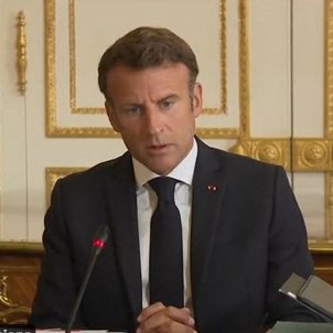 Mensaje grave de Macron: "Es el final de la abundancia y de las evidencias compartidas"