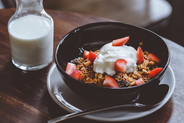 Cereales con yogur / Unsplash
