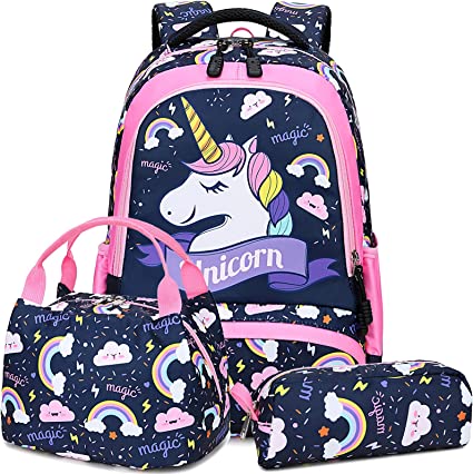 Mochila escolar unicornio 2