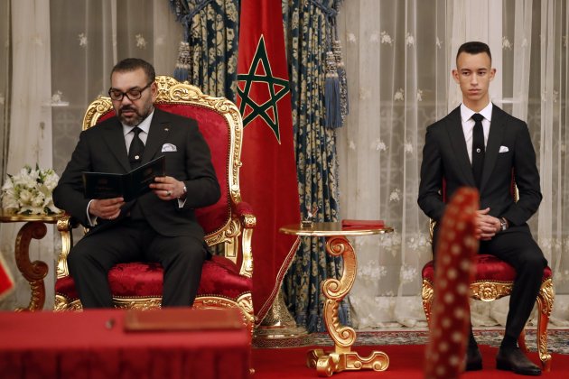 Mohamed VI y su hijo GTRES Mohamed VI y su hijo GTRES