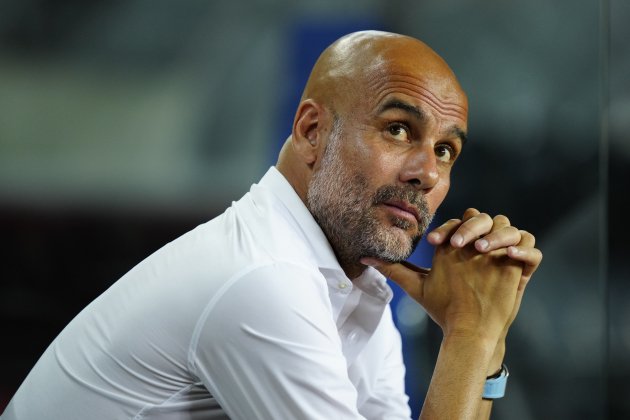 Pep Guardiola Barca Manchester City Camp Nou / Foto: EFE